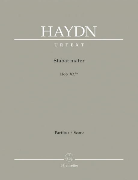 Stabat Mater für Soli, gem Chor und Orchester Partitur