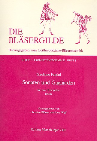 Sonaten und Gagliarden für 2 Trompeten