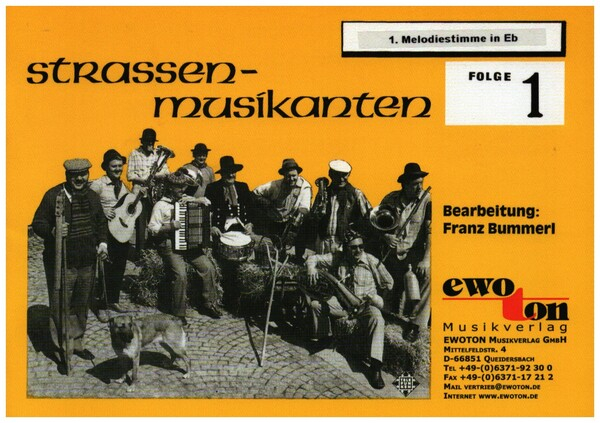 Straßenmusikanten Band 1 für Blasorchester