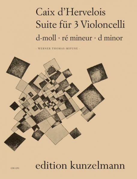 Suite d-Moll für 3 Violoncelli