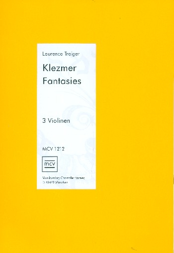 Klezmer Fantasies für 3 Violinen