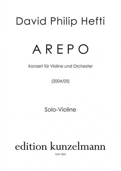 Arepo für Violine und Orchester