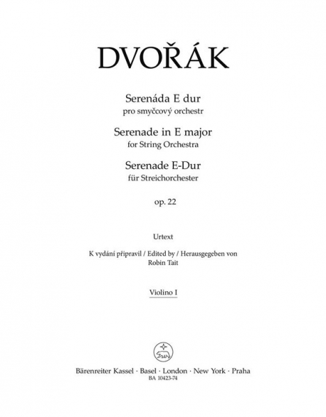 Serenade E-Dur op.22 für Streichorchester