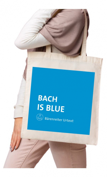 Baumwolltasche &#039;Bach is Blue&#039;