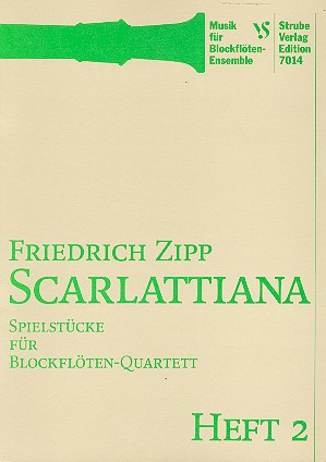 Scarlattiana 2 für 4 Blockflöten (SATB)