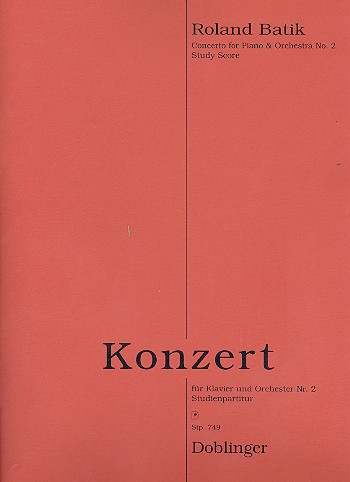 Konzert Nr.2 für Klavier und Orchester
