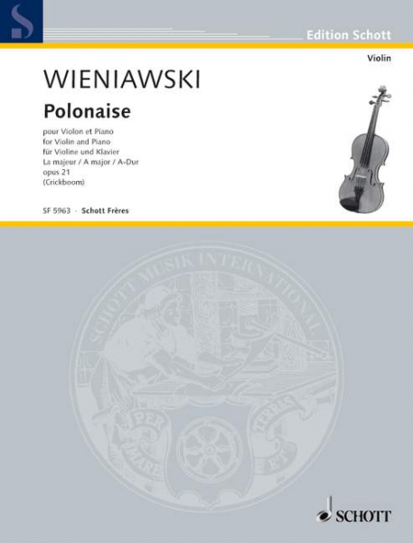 Polonaise A-Dur op.21 für Violine und Klavier