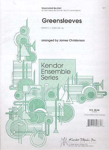Greensleeves für Flöte, Oboe, Klarinette, Horn und Fagott