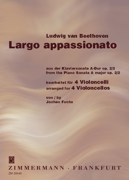 Largo appassionato aus der Sonate A-Dur op.2,2 für Klavier für