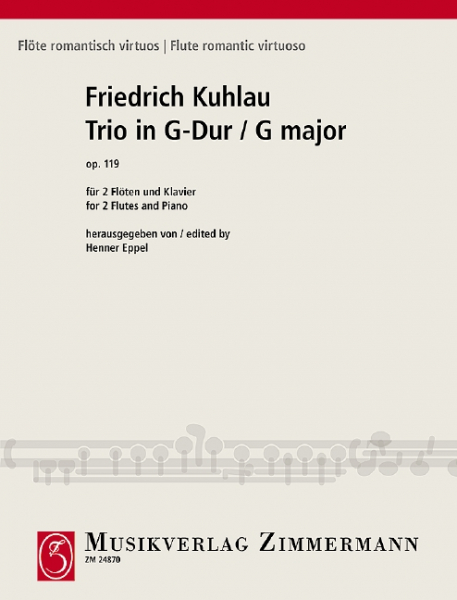 Trio G-Dur op.119 für 2 Flöten und Klavier