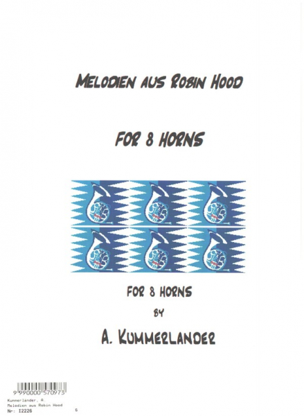 Melodien aus Robin Hood für 8 Hörner
