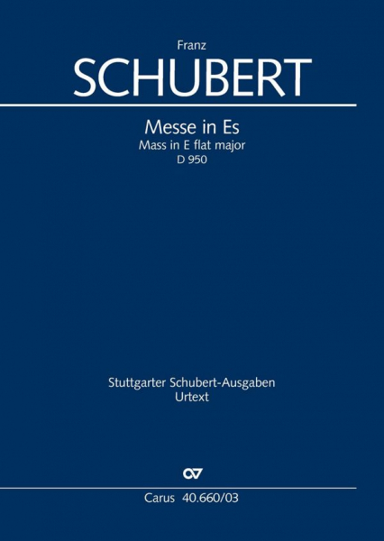 Messe Es-Dur D950 für Soli, Chor und Orchester