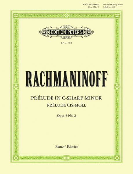 Prelude cis-Moll op.3,2 für Klavier