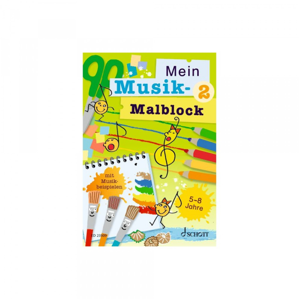 Rätselblock Mein Musik-Malblock 2