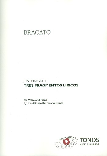 3 fragmentos líricos für Gesang und Klavier