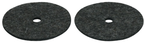 Paar Beckenfilze Paiste Cymbal Felts