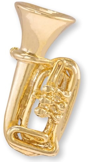 Anstecker mit Motiv Art of Music Tuba A15