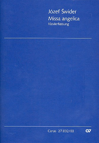 Missa angelica für Sopran (Tenor), gem Chor und Orchester