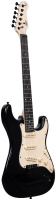 Vorschau: E-Gitarre Vorschau: E-Gitarre Henry's Jr Bird II ST1-NJR Crow - Black