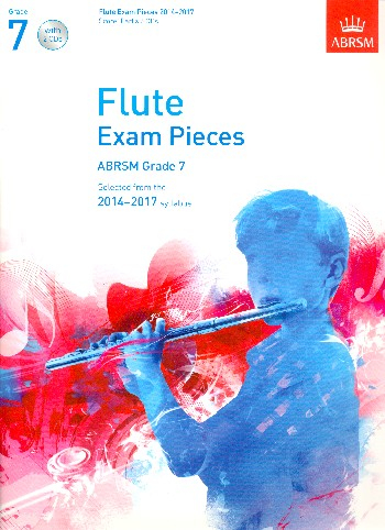 Flute Exam Pieces 2014-2017 Grade 7 (+2Cd&#039;s) for flute and piano