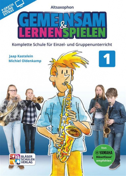 Schule für Altsaxophon Gemeinsam lernen &amp; spielen 1