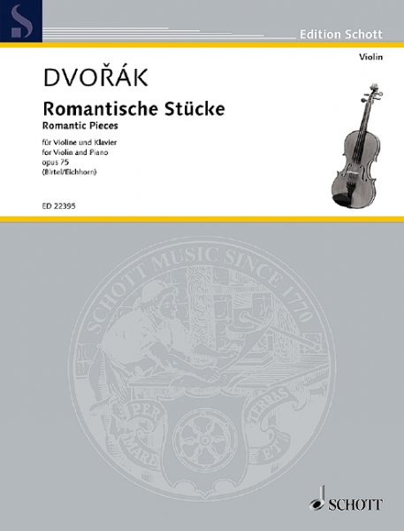 Romantische Stücke op.75 für Violine und Klavier