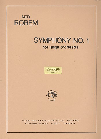 Symphony no.1 for orchestra