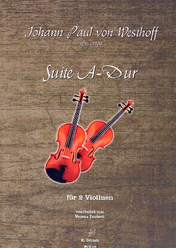 Suite A-Dur für 2 Violinen