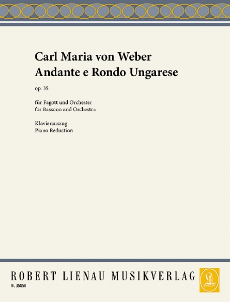 Andante e rondo ungarese op.35 Für Fagott und Orchester