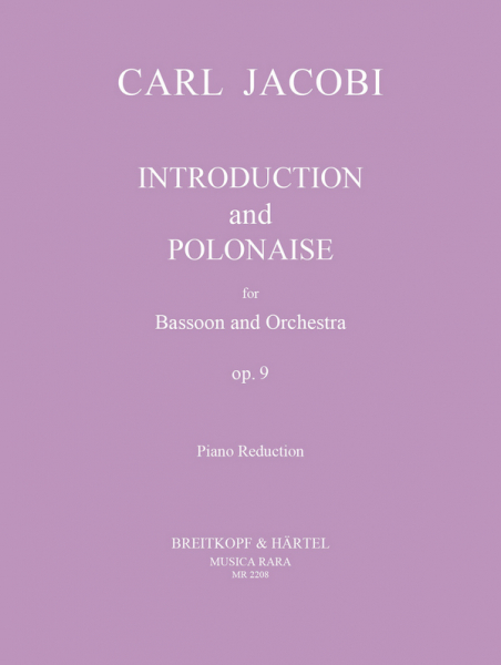 Introduction and Polonaise op.9 for basson and piano