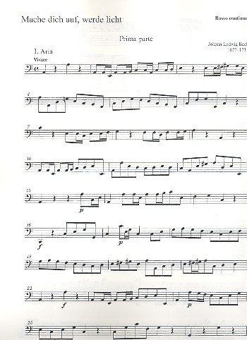 Mache dich auf werde licht für Soli, gem Chor und Instrumente