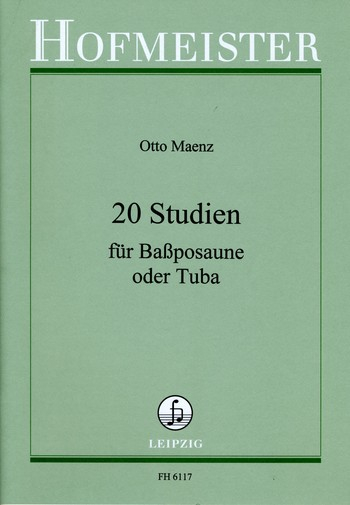 20 Studien für Baßposaune (Tuba)