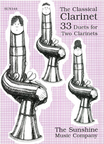 The classical Clarinet for 2 clarinets