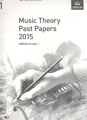 Music Theory Past Papers Grade 1 (2015)