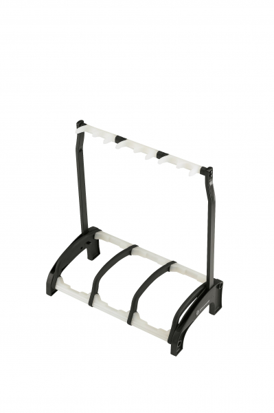 3-Fach Gitarrenständer K&M 17513 Guardian 3 Translucent