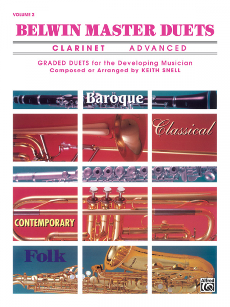 Belwin Master Duets vol.2 Advanced clarinet duets