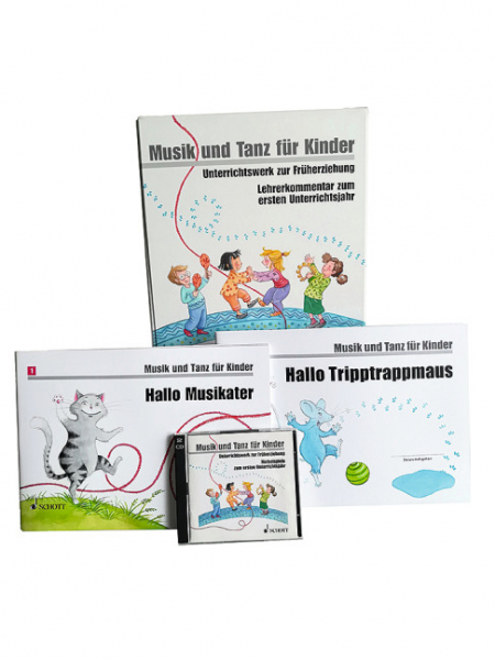 Komplettpaket Musik + Tanz für Kinder 1 (Unterrichtsjahr 1)