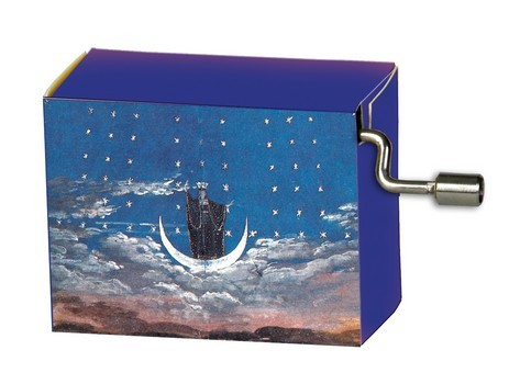 Spieluhr Papagenos Glockenspiel aus Die Zauberflöte Motiv Bühnenbild Königin der Nacht