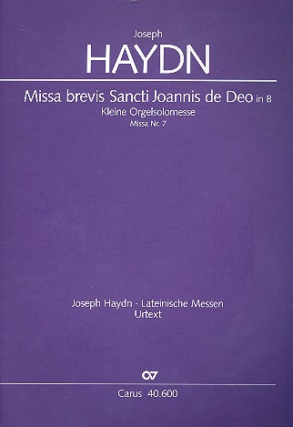 Kleine Orgelmesse B-Dur Hob.XXII:7 für Sopran, chor, Streicher und Orgel