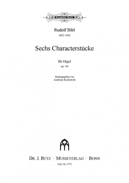 6 Charakterstücke op.64 für Orgel