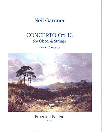 Concerto op.13 for oboe and string orchestra for oboe and piano