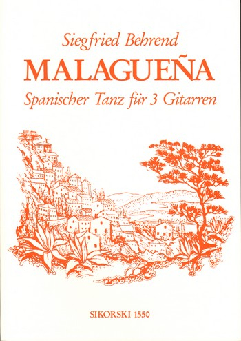 Malaguena für 3 Gitarren Spanischer Tanz