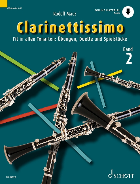 Schott Music Gmbh & Co.kg Etüden Für Klarinette Clarinettissimo 2