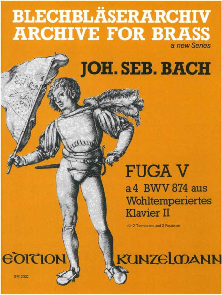 Fuga 5 à 4 BWV874 für 2 Trompeten und 2 Posaunen