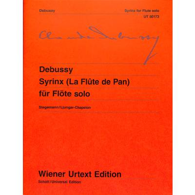 Spielstück für Flöte Syrinx (La Flute de Pan)