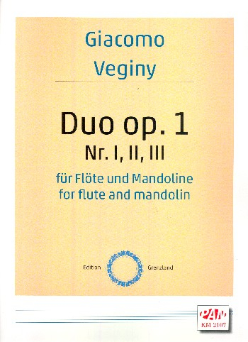 Duos op.1 Nr.1-3 für Flöte und Mandoline