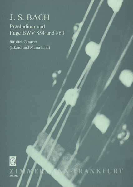 Präludium und Fuge BWV854 und BWV860 für 3 Gitarren