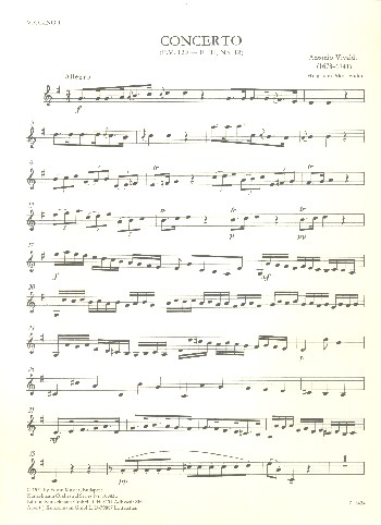 Konzert G-Dur PV120 F.III:12 für Violoncello, Streichorchester und Bc