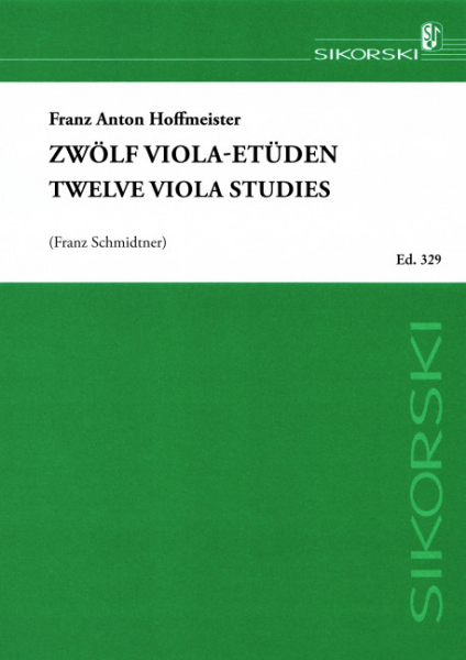 12 Etüden für Viola