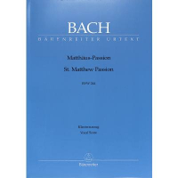 Vorschau: Klavierauszug Vorschau: Klavierauszug Matthäus-Passion BWV 244